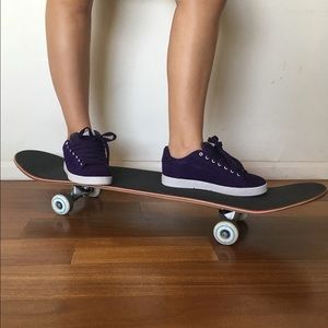 Purple Suede Vans!